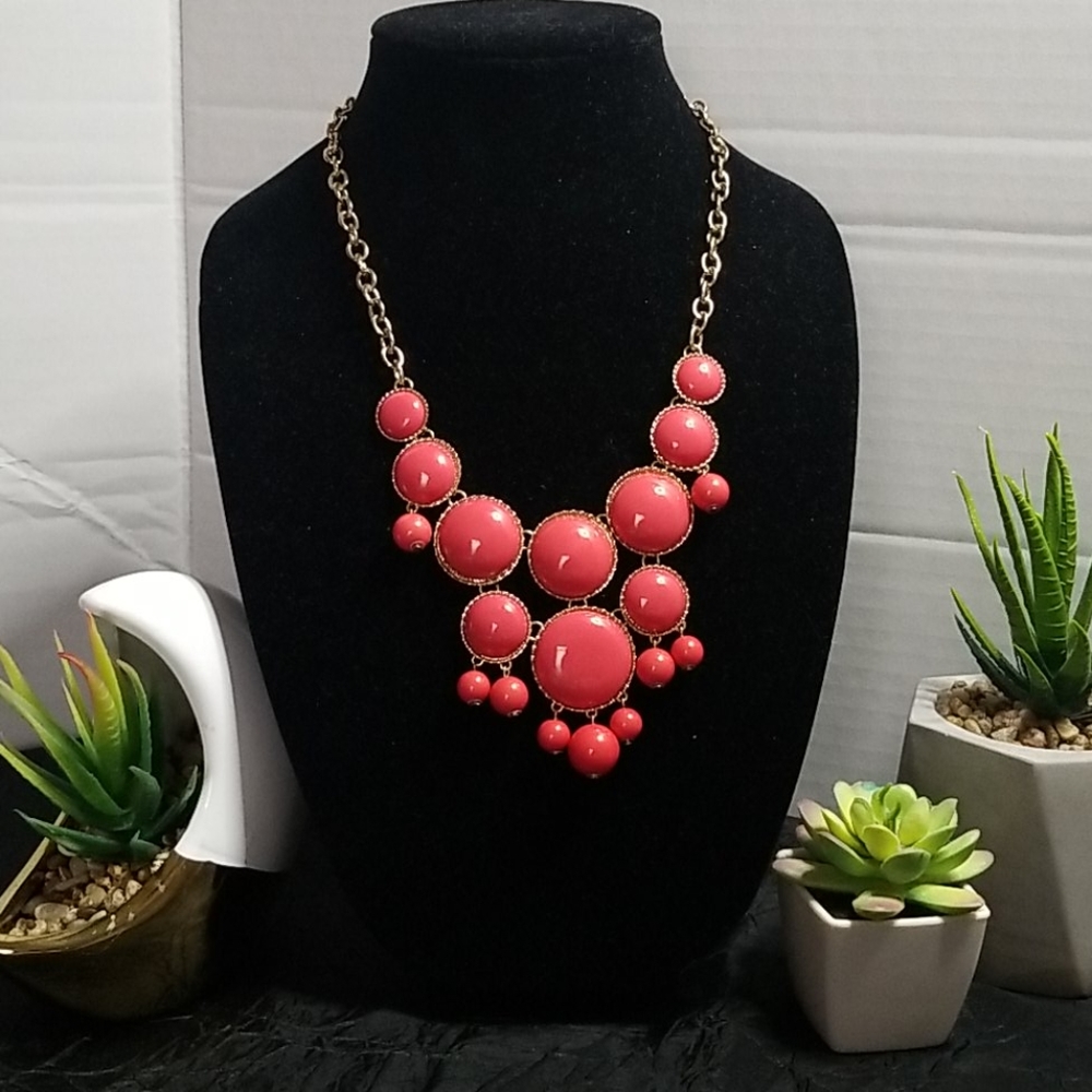 Statement bubble necklace - Picture 3 of 4